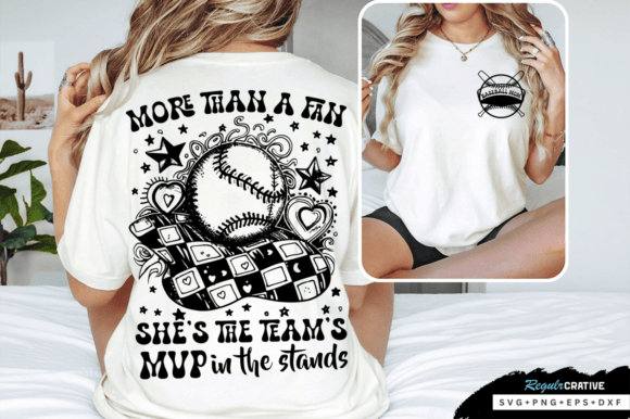 Baseball Mom Back Front SVG: The Ultimate Design for Team Spirit