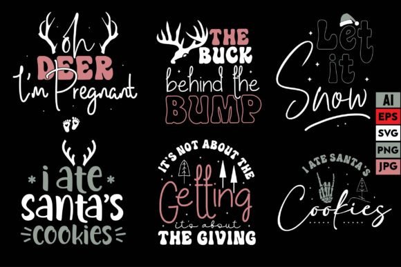 Christmas Bundle Design: SVG Files for Festive Creations