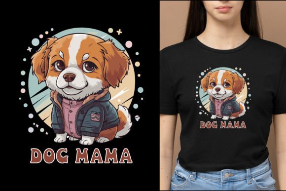 Dog Mama T Shirt Design, Dog Lover Shirt: A Designer's Best Friend