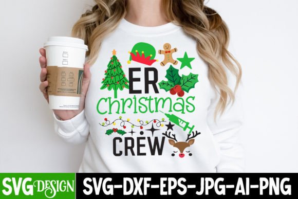 Er Christma Crew SVG Design: Your Holiday Creative Toolkit