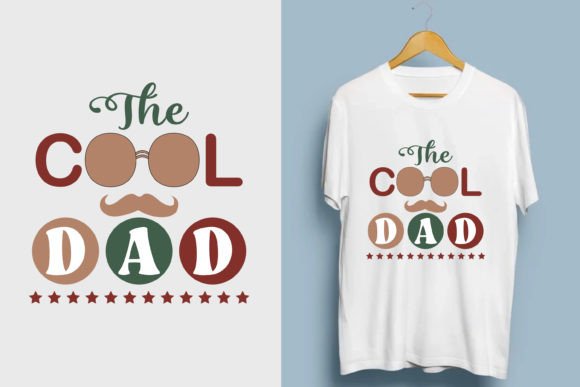 Father's Day T-Shirt Design: The Cool Dad Aesthetic