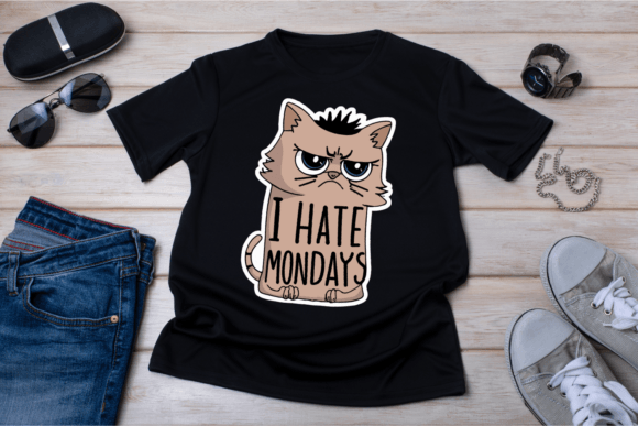 Grumpy Cat Tshirt Design: A Playful Asset for Creative Projects