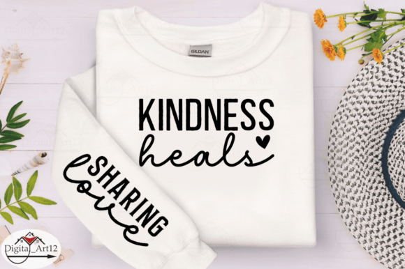 Kindness Heals Sleeve SVG: Crafting with Heart