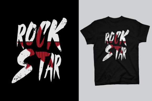 Rock Your Wardrobe: The Ultimate T-SHIRT DESIGN - ROCKSTAR Collection