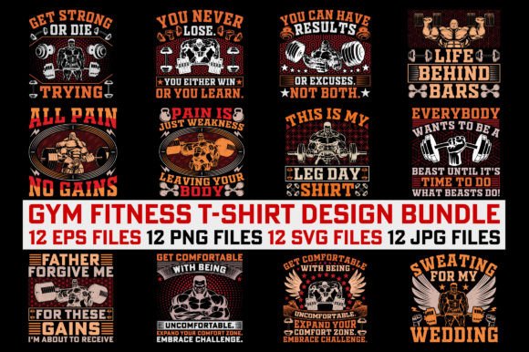 Unlocking Brand Power with the Strong Gym Fitness Design Bundle